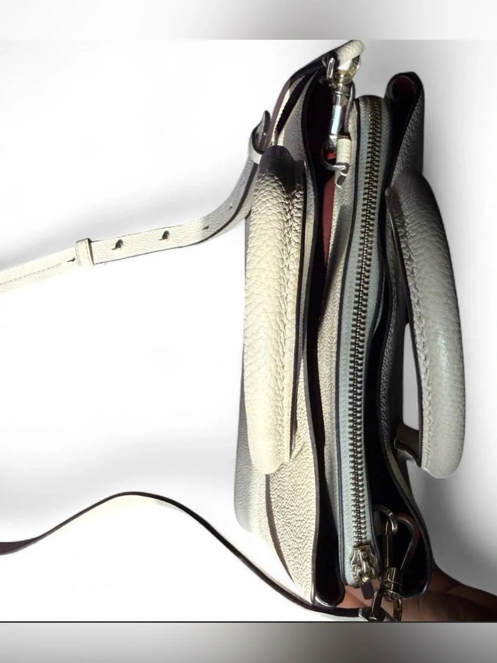 Cream Kate Spade Crossbody Handbag